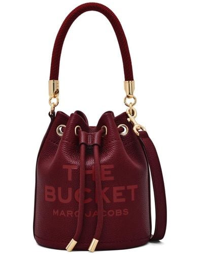 Marc Jacobs The Bucket レザーバッグ - レッド