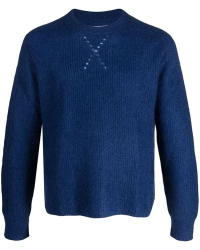 Eytys Jaden Ribbed-knit Sweater - Blue