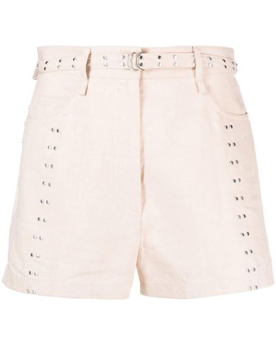 IRO Pantalones cortos con apliques - Neutro