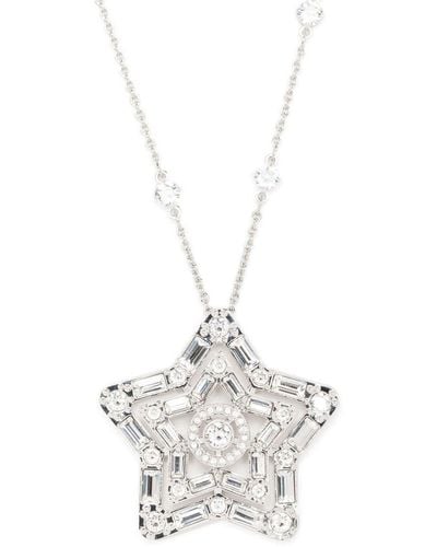 Swarovski Stella Star-pendant Necklace - White