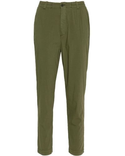 Transit High-waisted Tapered Trousers - Green