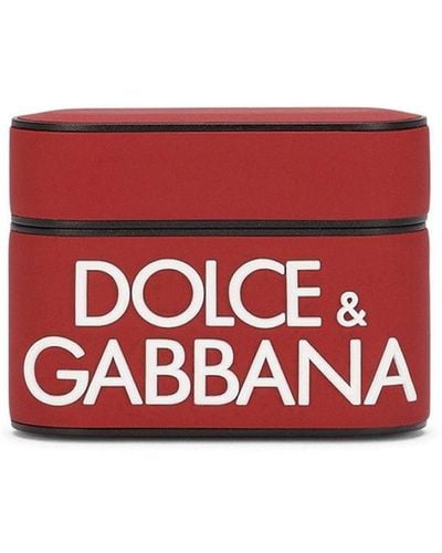 Dolce & Gabbana Airpods Pro Logo Case - Red