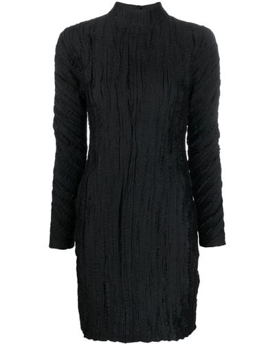 Rodebjer モックネック ドレス - ブラック