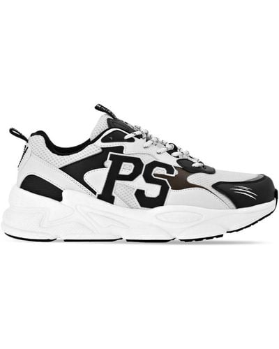 Philipp Plein Lo-top Logo-patch Sneakers - White