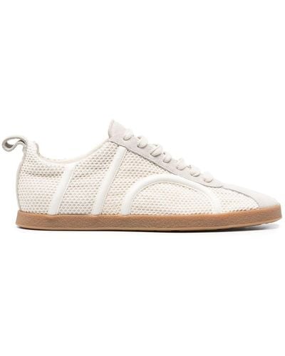 Totême Paneled Mesh Sneakers - White