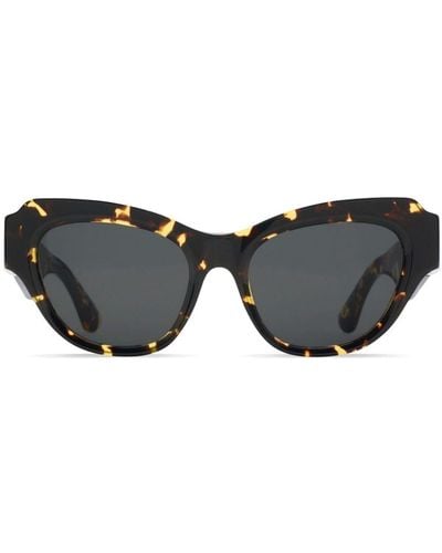 Burberry Rose Square-frame Sunglasses - Black