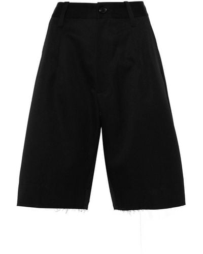 VAQUERA Shorts Met Veters - Zwart