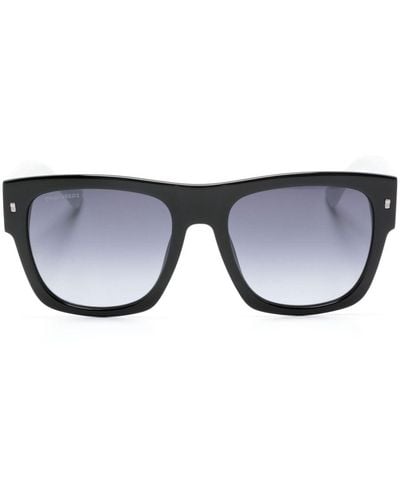 DSquared² Icon 0004/s Square-frame Sunglasses - Black
