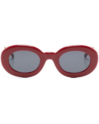 Jacquemus Les Lunettes Pralu Sonnenbrille - Rot