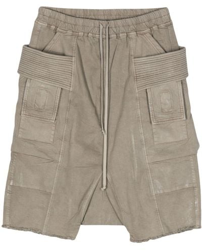 Rick Owens DRKSHDW Creatch Cargo Shorts - Grey