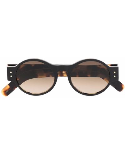 Cutler and Gross Round-frame Sunglasses - Brown