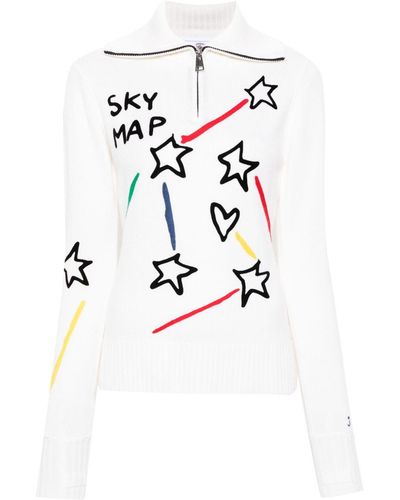 Rossignol Constellation Merino Wool Sweater - White