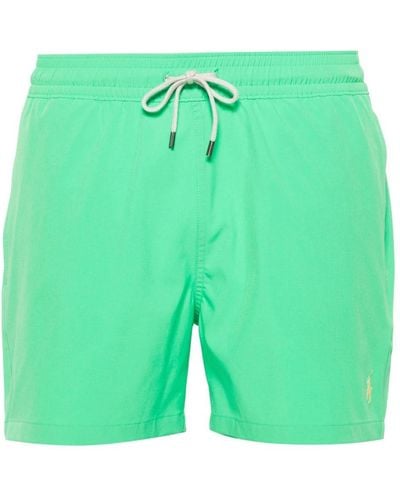 Polo Ralph Lauren Polo Pony-motif Swim Shorts - Green
