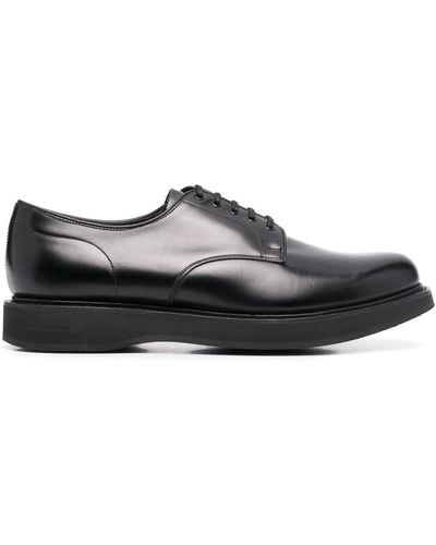 Church's Leyton Flatform Derby Shoes - Black