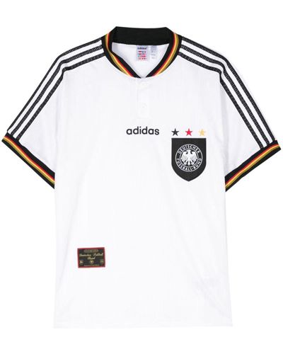 adidas Germany 1996 Home Jersey T-shirt - White