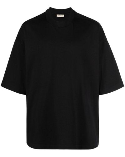 Fear Of God Katoenen T-shirt - Zwart