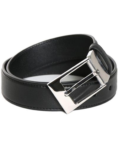 The Row Jewel Leather Belt - Black