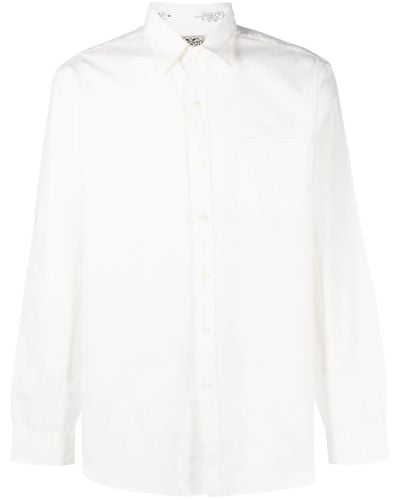 RRL Long-sleeve Cotton Shirt - White