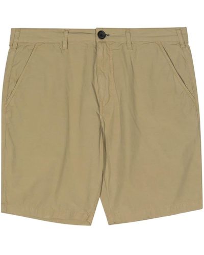 PS by Paul Smith Straight-leg Cotton Chino Shorts - Natural