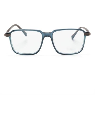 Etnia Barcelona Seligman スクエア眼鏡フレーム - ブラウン