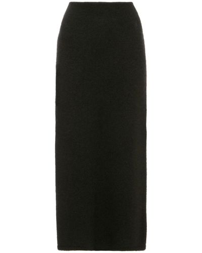JW Anderson Side-slit Tube Skirt - Black