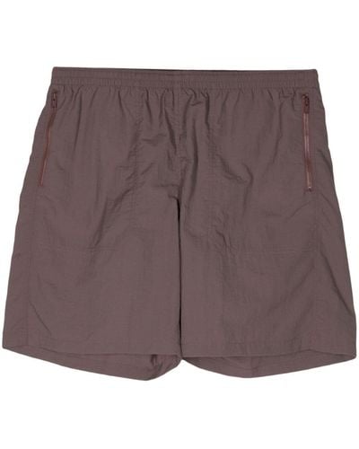Undercover Crease Effect Shorts - パープル