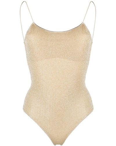 Oséree Platinum Lumiere Maillot One-piece Swimsuit - Natural