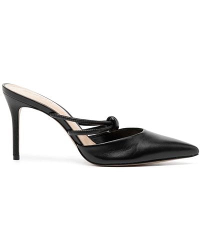 SCHUTZ SHOES Lela 85mm Leather Court Shoes - Black