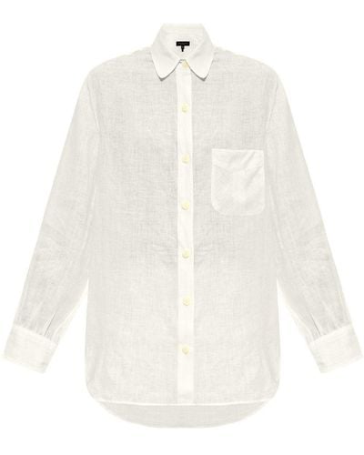 Rag & Bone Maxine Linen Shirt - White