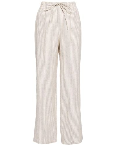 Reformation Olina Linen Trousers - Natural