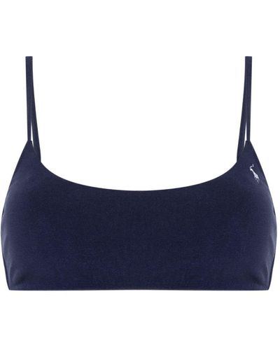 Polo Ralph Lauren Kennedy Terry-cloth Bikini Top - Blue