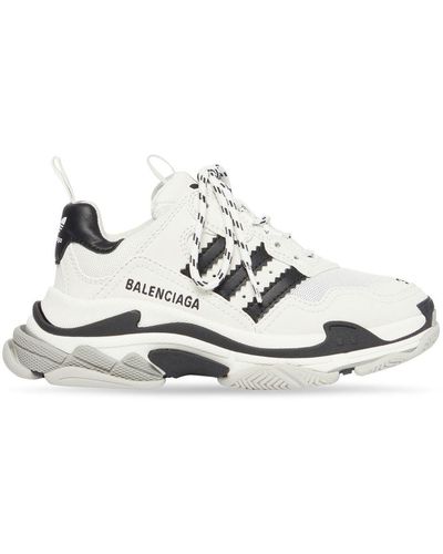 Balenciaga X Adidas Track Forum Sneakers - White