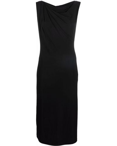 Alberta Ferretti Sleeveless Mini Dress - Black