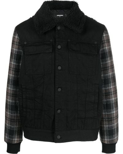 DSquared² Icon bomber jacket - Negro