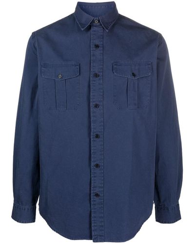 Polo Ralph Lauren Katoenen Overhemd - Blauw