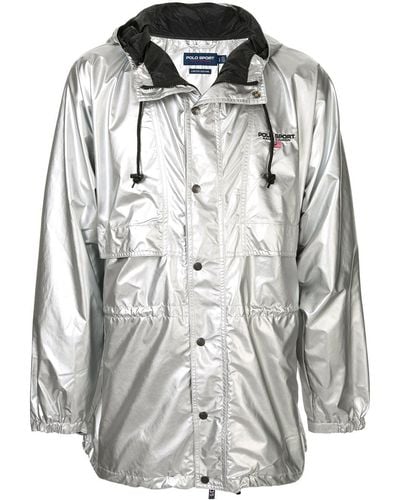 Polo Ralph Lauren P-wing Metallic Raincoat