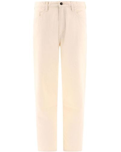 Nanamica Straight-leg cotton trousers - Neutro