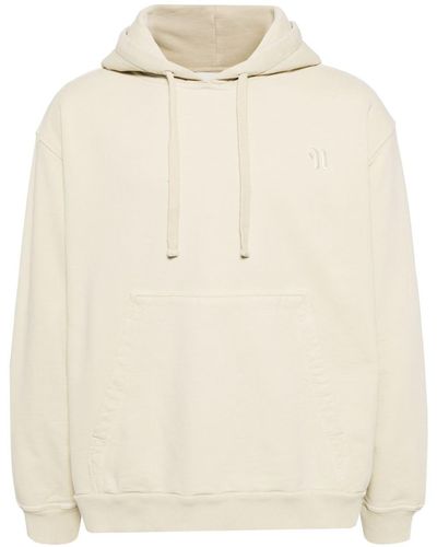 Nanushka Ever Katoenen Hoodie - Naturel