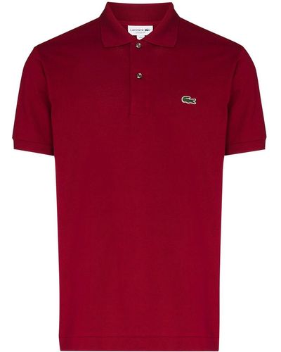 Lacoste ロゴ ポロシャツ - レッド