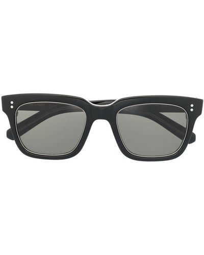 Garrett Leight Gafas de sol con montura cuadrada - Negro