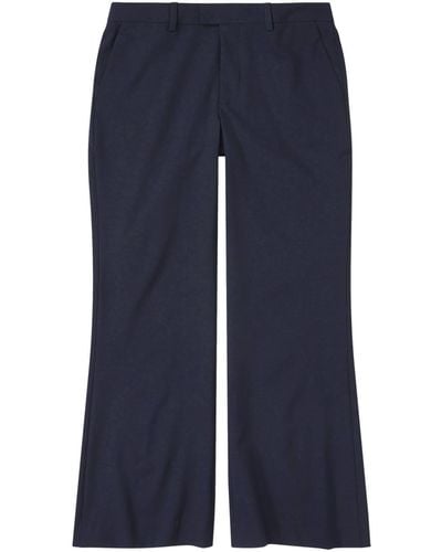 Closed Wharton Cropped Flared Pants - Blue