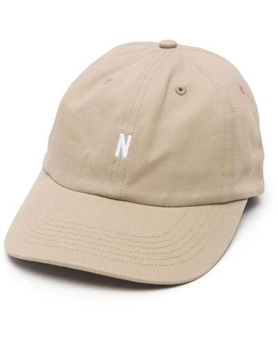 Norse Projects Logo-embroidered Baseball Cap - Natural