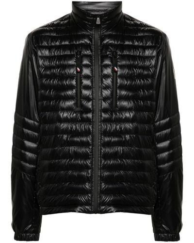 3 MONCLER GRENOBLE High-shine Padded Jacket - Men's - Polyamide/polyester/goose Down - Black