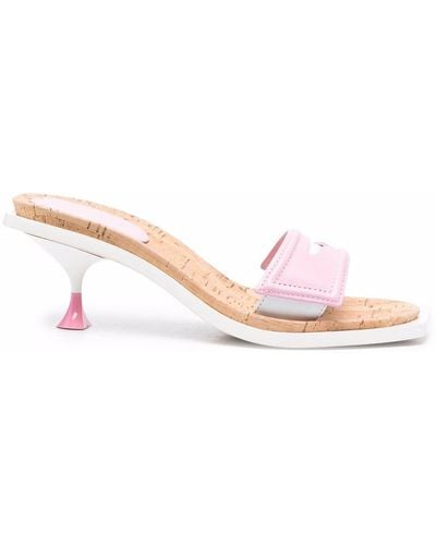 3Juin Mules mit Cut-Outs - Pink
