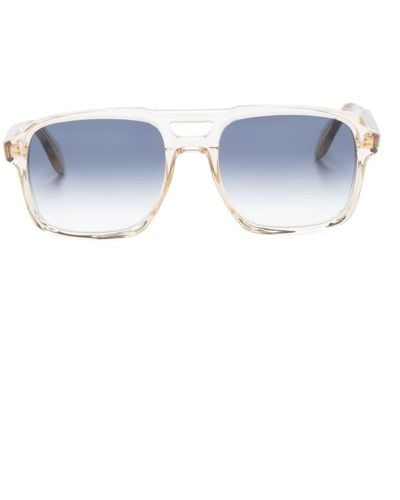 Retrosuperfuture Gradient Pilot-frame Sunglasses - Blue