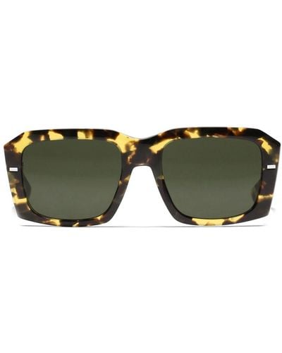 Dolce & Gabbana Tortoiseshell Square-frame Sunglasses - Green