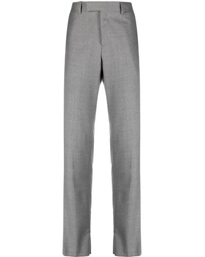 Lardini Straight-leg Tailored Pants - Gray