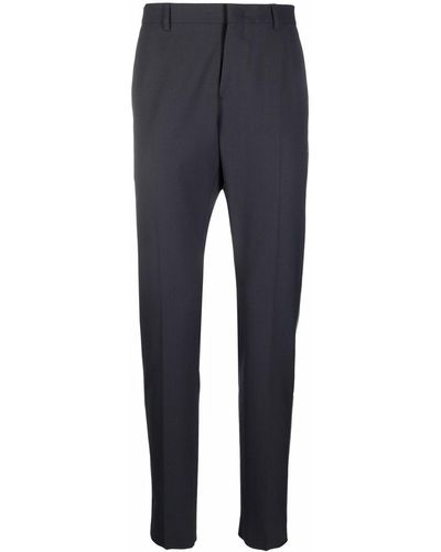 Valentino Garavani Stripe-detail Tailored Pants - Gray