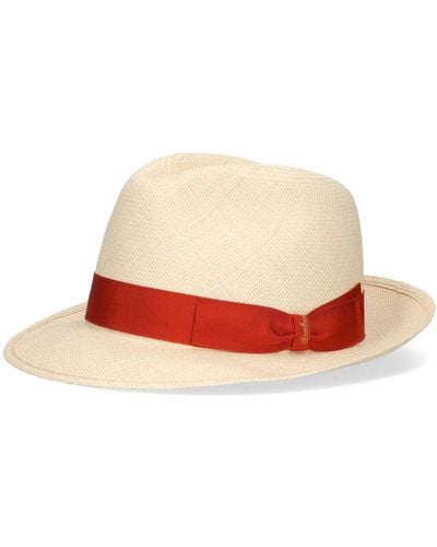 Borsalino Amedeo Panama Quito Sun Hat - White