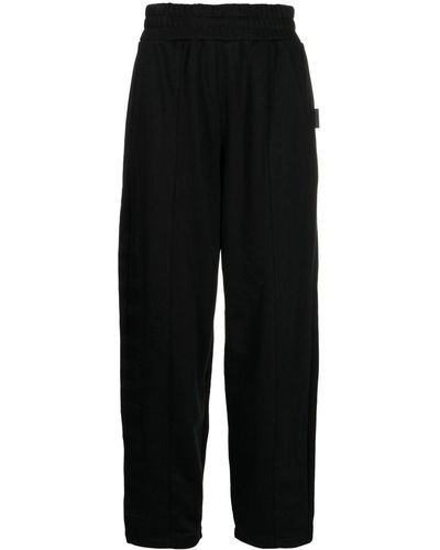 Izzue Loose-fit Track Trousers - Black